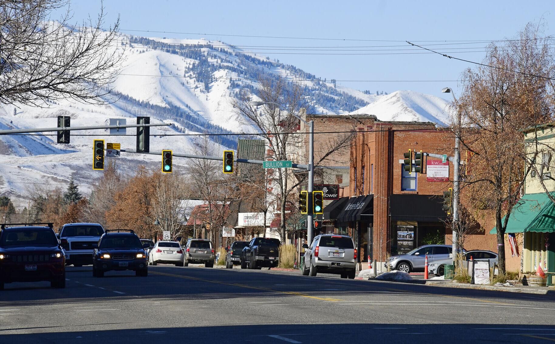 Hailey Main Street Winter